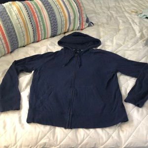 Gap zipper hoodie